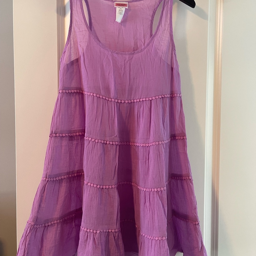 NWT Kate Spade Tiered Cover Up Dress